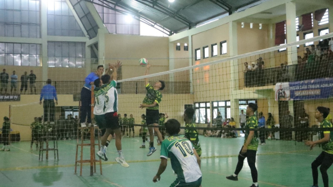 Turnamen Bola Volly Polres Mojokerto