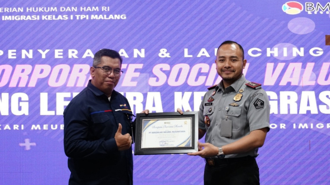 Peluncuran dua program inovatif Lentera Keimigrasian dan Community Watch Kantor Imigrasi Kelas I TPI Malang
