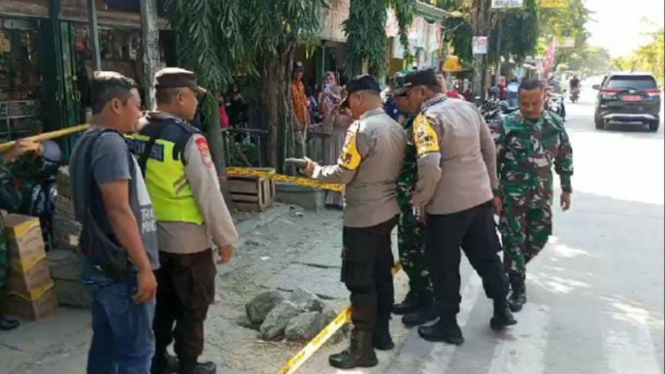 Polisi amankan benda mirip mortir di Bojonegoro.