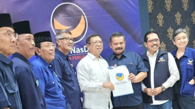 Rekomendasi Partai NasDem ke Maryoto Birowo.