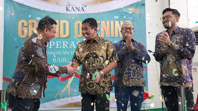 Peluncuran Koperasi Kana di Medan, Sumatera Utara.