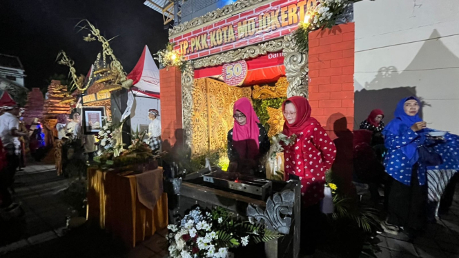 Festival Bakar Sate HUT Ke-106 Kota Mojokerto