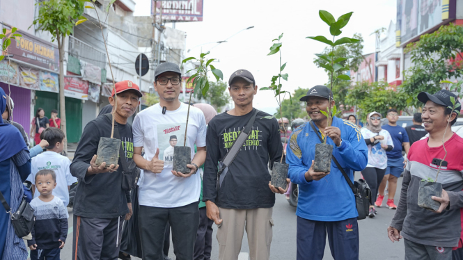 Gus Ibin di kegiatan Apel Siaga Tanggap Perubahan Iklim