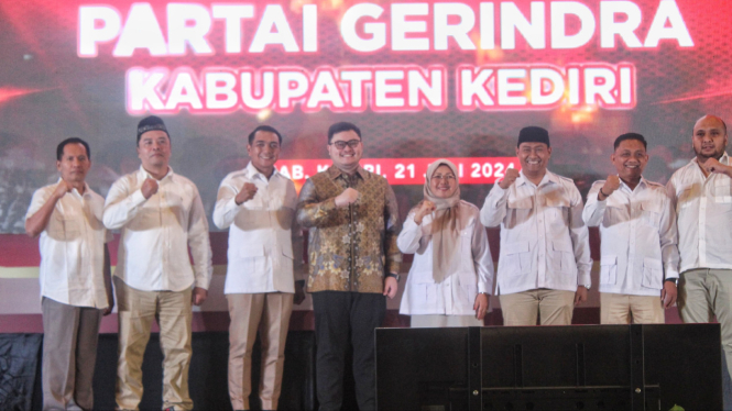 Hanindhito Himawan Pramana terima rekom dari Gerindra.