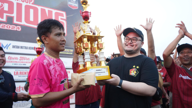 Pemenang Juara Liga Tarkam di Kediri.