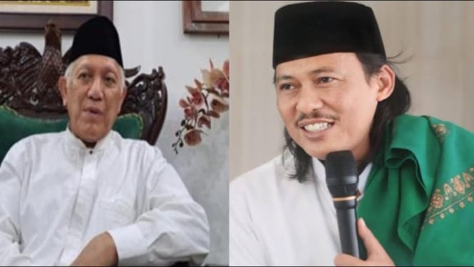 KH Abdul Hakim Mahfudz alis Gus Kikin dan KH Muhammad Makki Nasir