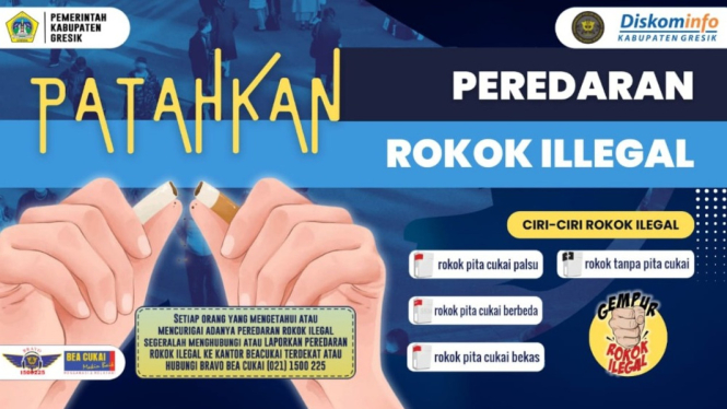 Pemkab Gresik gempur rokok ilegal