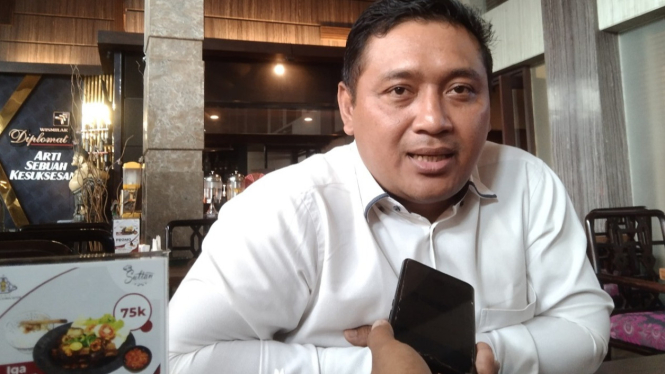 Ketua PC GP Ansor Tulungagung Mukhammad Syukur.