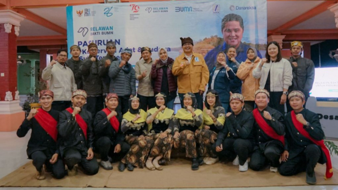 Penutupan relawan Bakti BUMN Batch VI di Pasuruan.