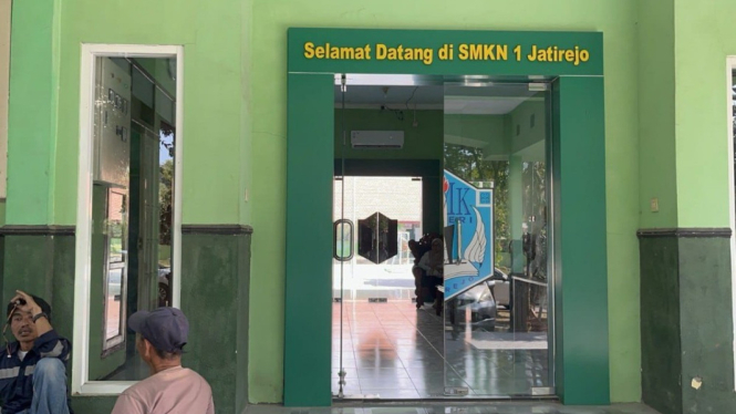 SMKN 1 Jatirejo Mojokerto usai digasak maling