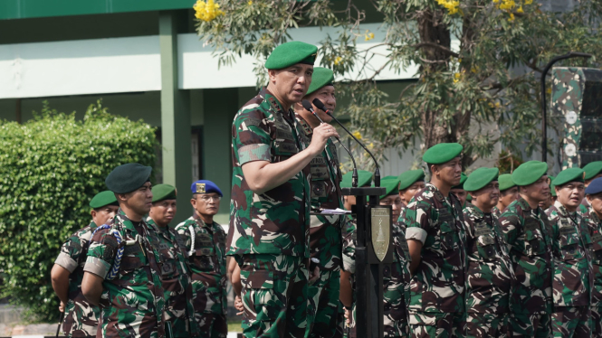 Pangdam V/Brawijaya Mayjen TNI Rudy Saladin.