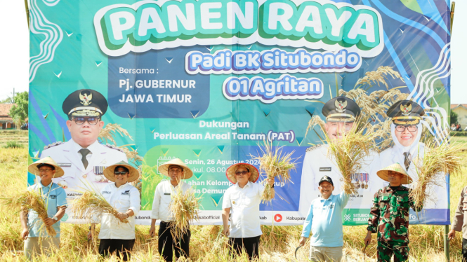 Pj Gubernur Jatim Panen Raya