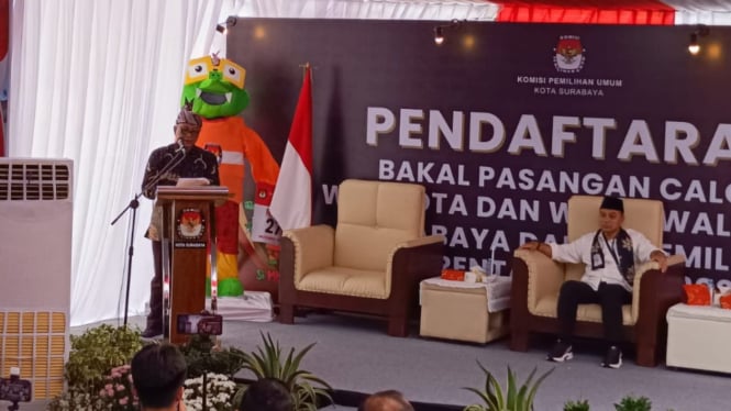 Ketua KPU Surabaya Suprayitno