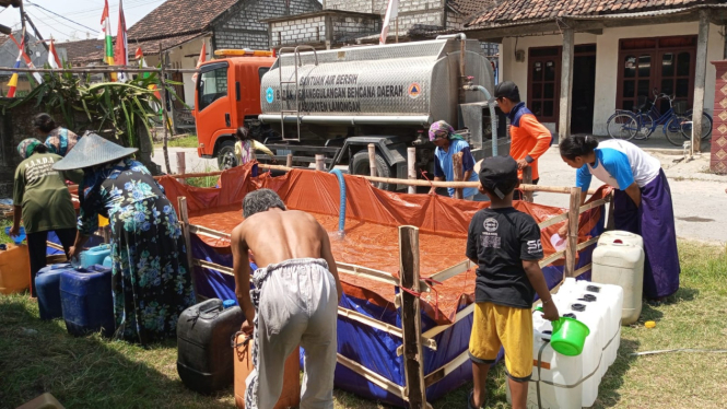 Kekeringan melanda di 5 kecamatan di Lamongan