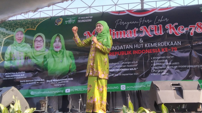 Ketum PP Muslimat NU Khofifah Indar Parawansa