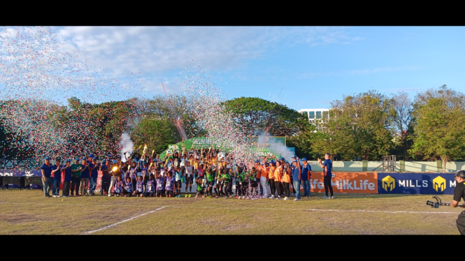 Selebrasi Para Juara MilkLife Soccer Challenge-Surabaya Serie 2 2024