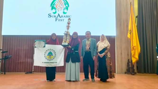 Pesantren Annuqayah Lubangsa meraih juara umum Sukarabic Fest VII