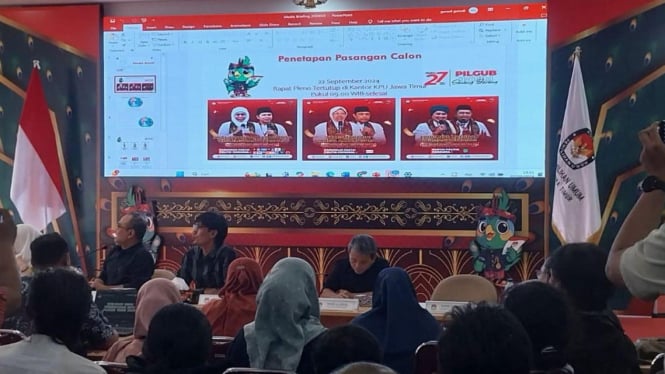 KPU Jatim bakal tetapkan paslon Pilgub Jatim 2024