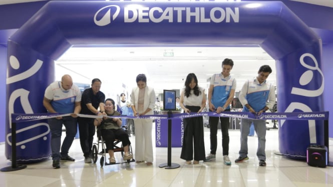 Pembukaan Toko Decathlon Surabaya