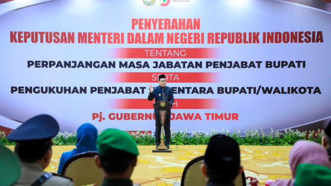 Pj Gubernur Jatim Adhy Karyono