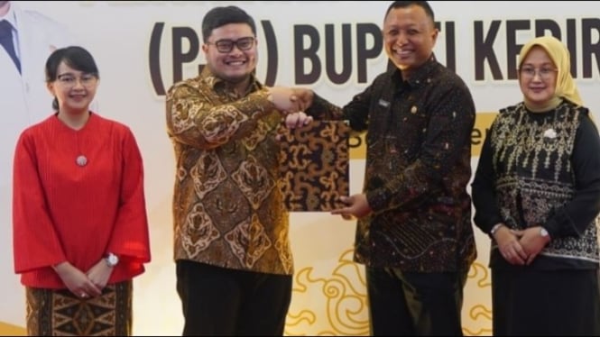 Pjs Bupati Kediri Heru Wahono Santoso.