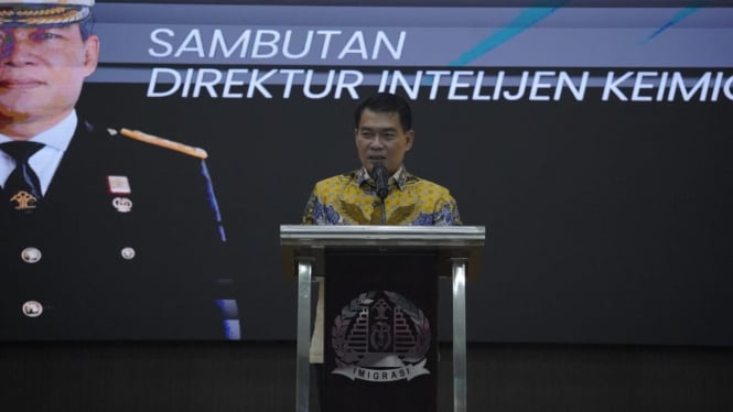 Direktur Intelijen Keimigrasian, Anom Wibowo.