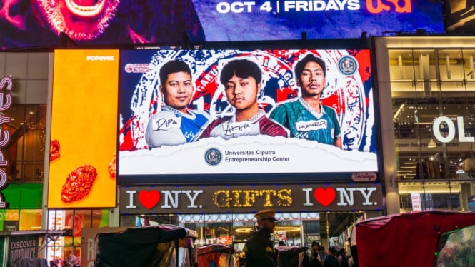 Garuda Futsal League (GFL) 2024 Tampil di Times Square New York