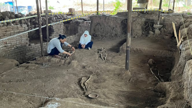 Lokasi penemuan kerangka manusia