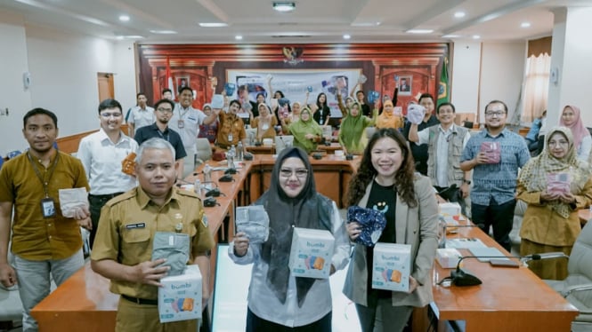 Plt Bupati Gresik ajak masyarakat pakai popok pakai ulang.