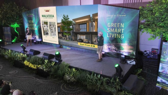 Peluncuran green smart living bernama Kahuripan Veranda.