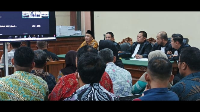 Suasana sidang terdakwah Gus Muhdlor