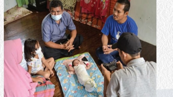 Rahmad Maulizar penebar senyum anak bibir sumbing