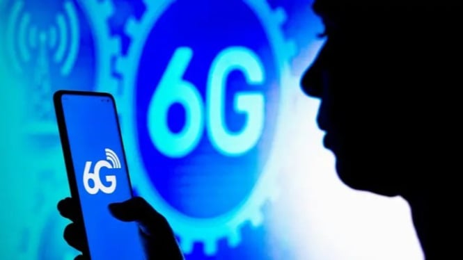 Ilustrasi Internet Kecepatan 6G