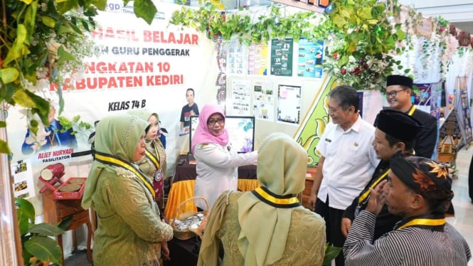 Stan guru penggerak di Kabupaten Kediri.