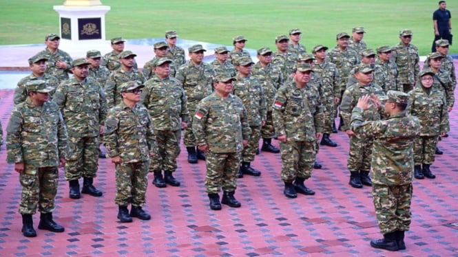 Retreat kabinet Merah Putih bersama Presiden Prabowo di Akmil Magelang