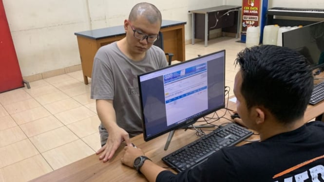 Ronald Tannur saat berada di Rutan Kelas I Surabaya.