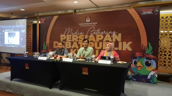 KPU gelar debat Pilgub Jatim sesi kedua nanti malam.