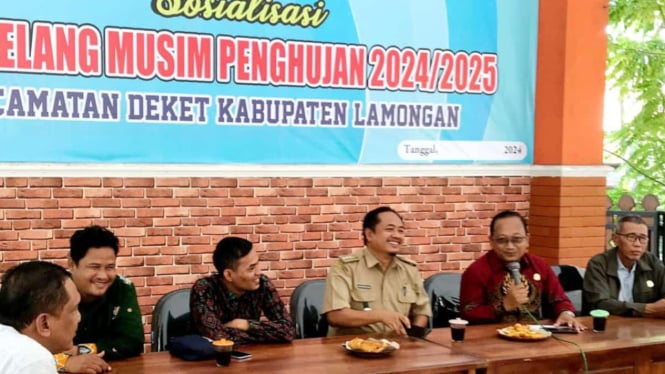 Komisioner A DPRD Kabupaten Lamongan saat menggelar pengawasan.