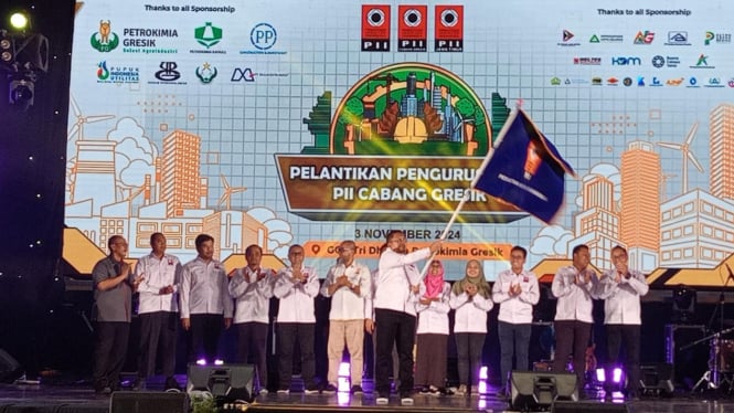 PII periode 2024-2027 cabang Gresik saat dilantik