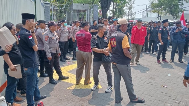 Massa Aliansi Vendor Barata kembali demo di PT Barata Indonesia