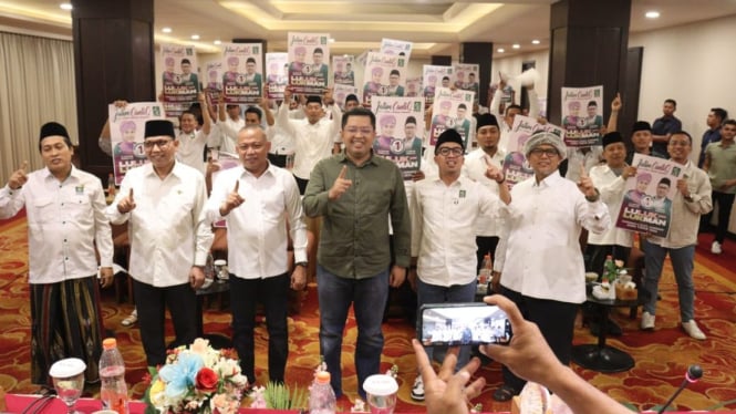 Kader PKB konsolidasi pemenangan Luluk-Lukman di Bangkalan.