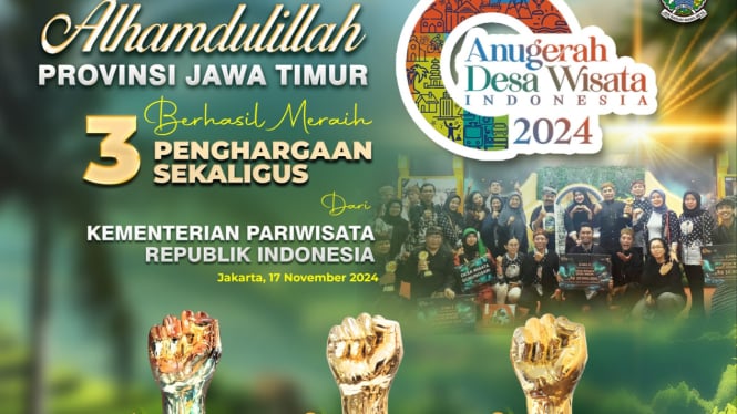 Ucapan selamat penghargaan ADWI 2024.