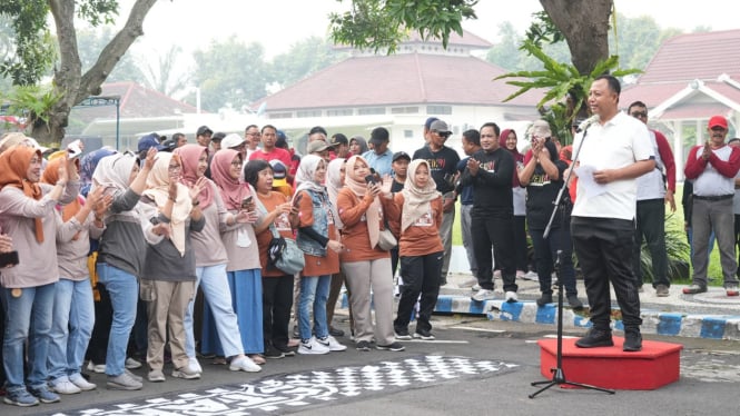 Penjabat Sementara (Pjs) Bupati Kediri Heru Wahono Santoso.