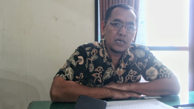 Pengawas Alat dan Mesin Pertanian Dispertabun Kabupaten Kediri, Slamet.