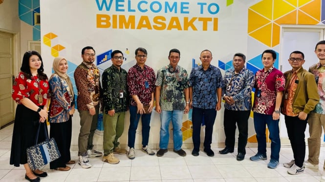 Telkom regional 3 perkuat kolaborasi dengan Bimasakti.