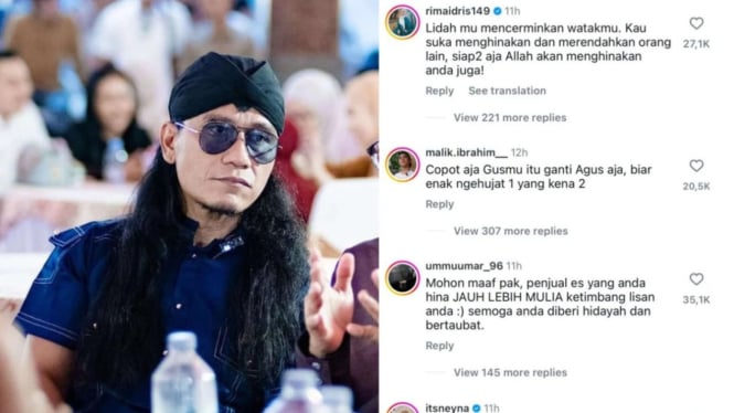 Gus Miftah tuai kecaman netizen