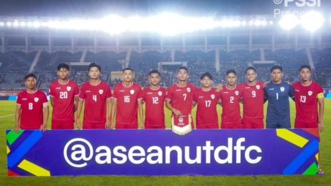 Timnas Indonesia usai pecundangi Myanmar