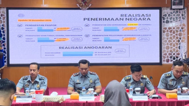 Jumpa pers kinerja Imigrasi Kela I TPI Malang