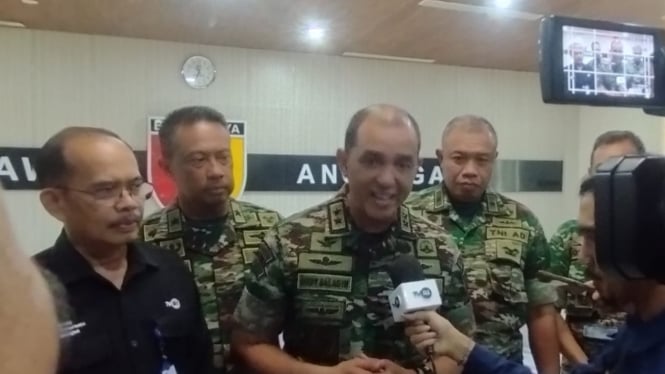 Pangdam V/Brawijaya Mayjen TNI  Rudy Saladin.