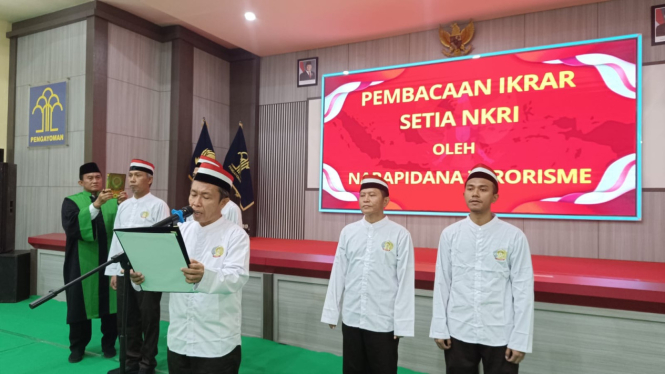 Napiter Lapas Surabaya Ikrar Setia NKRI